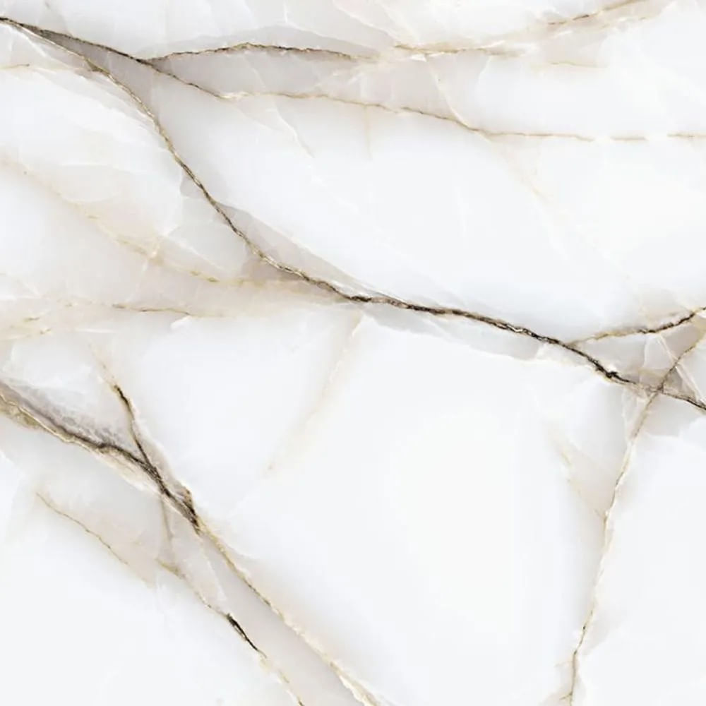 Piso Cerâmico Golden Lux Polido Retificado Branco 81x81cm Formigres 1,97m² Piso Golden Lux Poldo Branco Extra 81X81Cm Retificado Caixa 1,97M2 Formigres