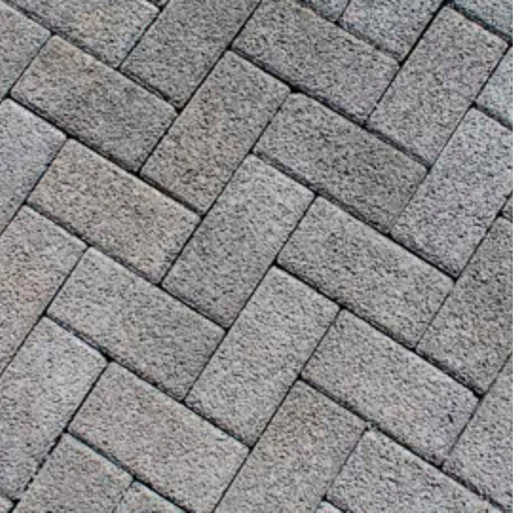 Piso Intertravado Drenante 20x10x6 cm Cinza Natural Blocos Cabral Piso Intertravado Drenante 20X10X06 Cinza Natural Blocos Cabral