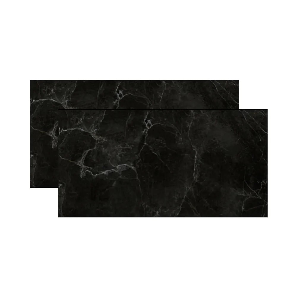 Porcelanato Venato Black Micro Crystal 59,5x119,5cm Retificado Roca 2,13m² Porcelanato Venato Black Micro Crystal 59,5X119,5cm Caixa com 2,13 m² Retificado Roca