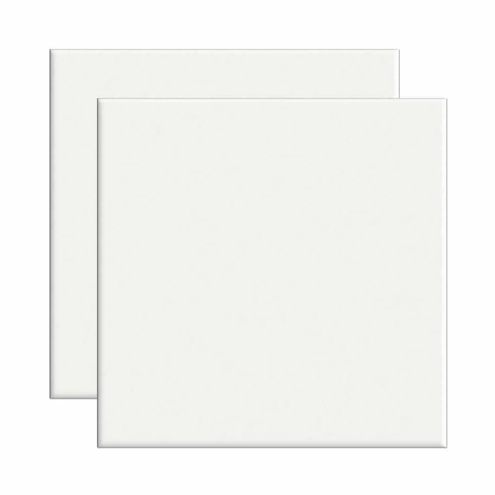 Revestimento para Fachada e Piscina Branco Brilho 20,3x20,3cm Ceral 1,69m² Revestimento Fachada E Piscina Branco Brilho 20,3x20,3cm Caixa 1,69 m² Bold Ceral