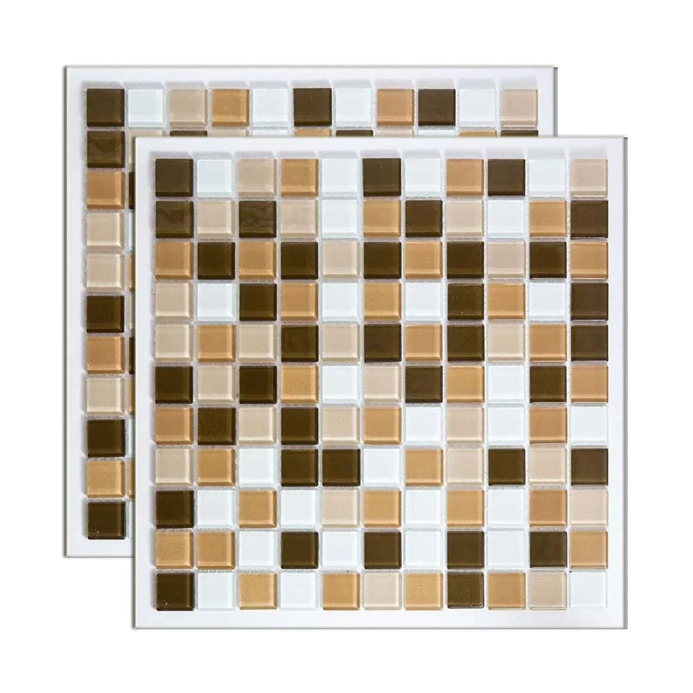 Pastilha de Vidro Mescla Bolonha 2,5x2,5cm 30x30cm Royal Grés Pastilha de Vidro Mescla Bolonha 2,5x2,5cm Peça 30x30cm Bold Royal Grés