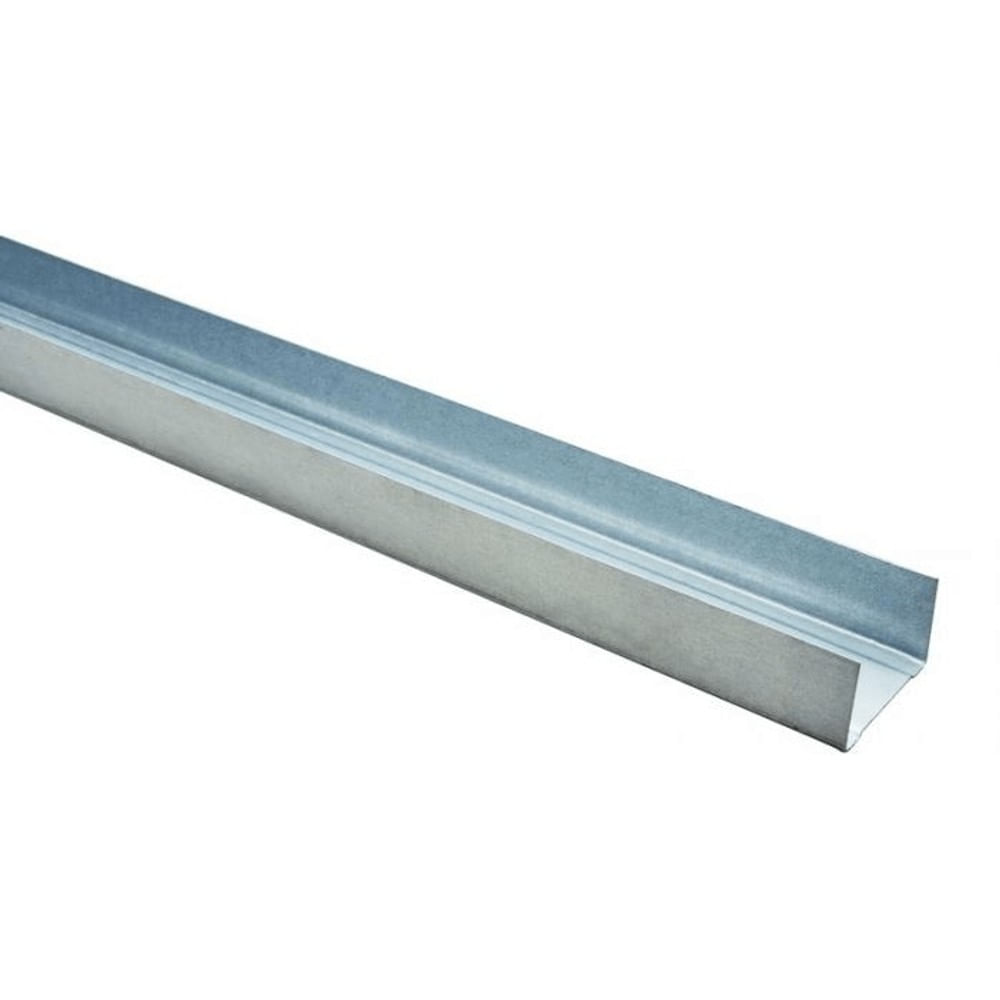 Perfil Guia 48mm 0,5mm 3m em Aço Perfil Lider Perfil Guia 48 0,5Mm 3M Perfil Lider