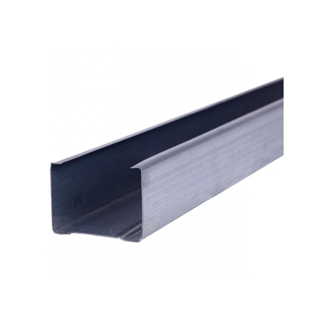 Montante para Drywall M90 300 cm Aço Galvanizado Placo Montante para Drywall M90 300 cm Aço Placo – Perfil Metálico Estrutural para Parede