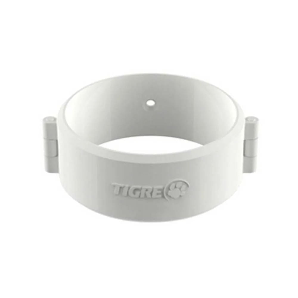 Braçadeira para Condutor Aquapluv Tigre 88mm Branca Bracadeira Aquapluv De 88mm Branco Tigre