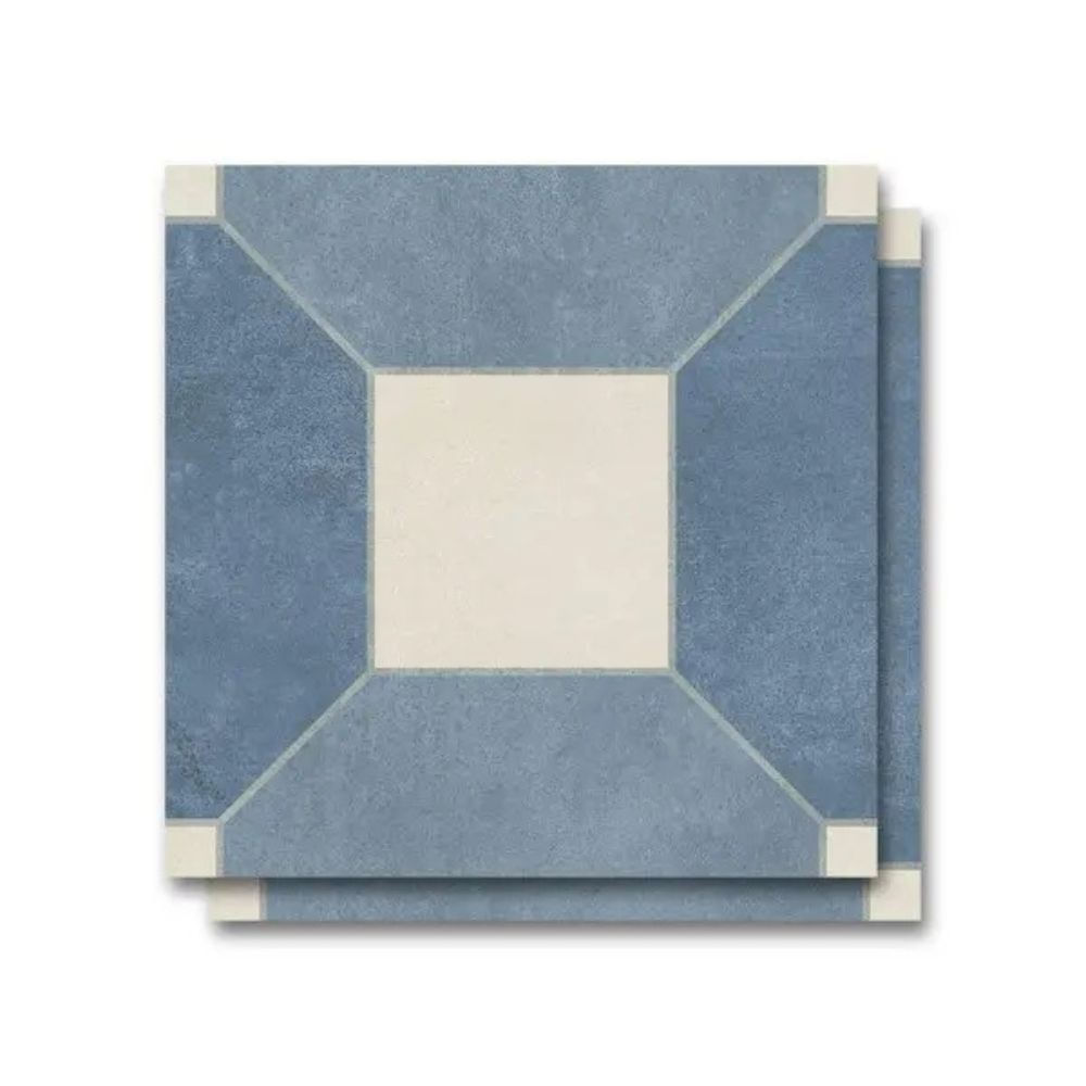 Porcelanato Retro Blue Natural 20x20 cm Ceusa 1,01m² Porcelanato Retro Bl Nat 20x20 Cx1,01m² Ceusa