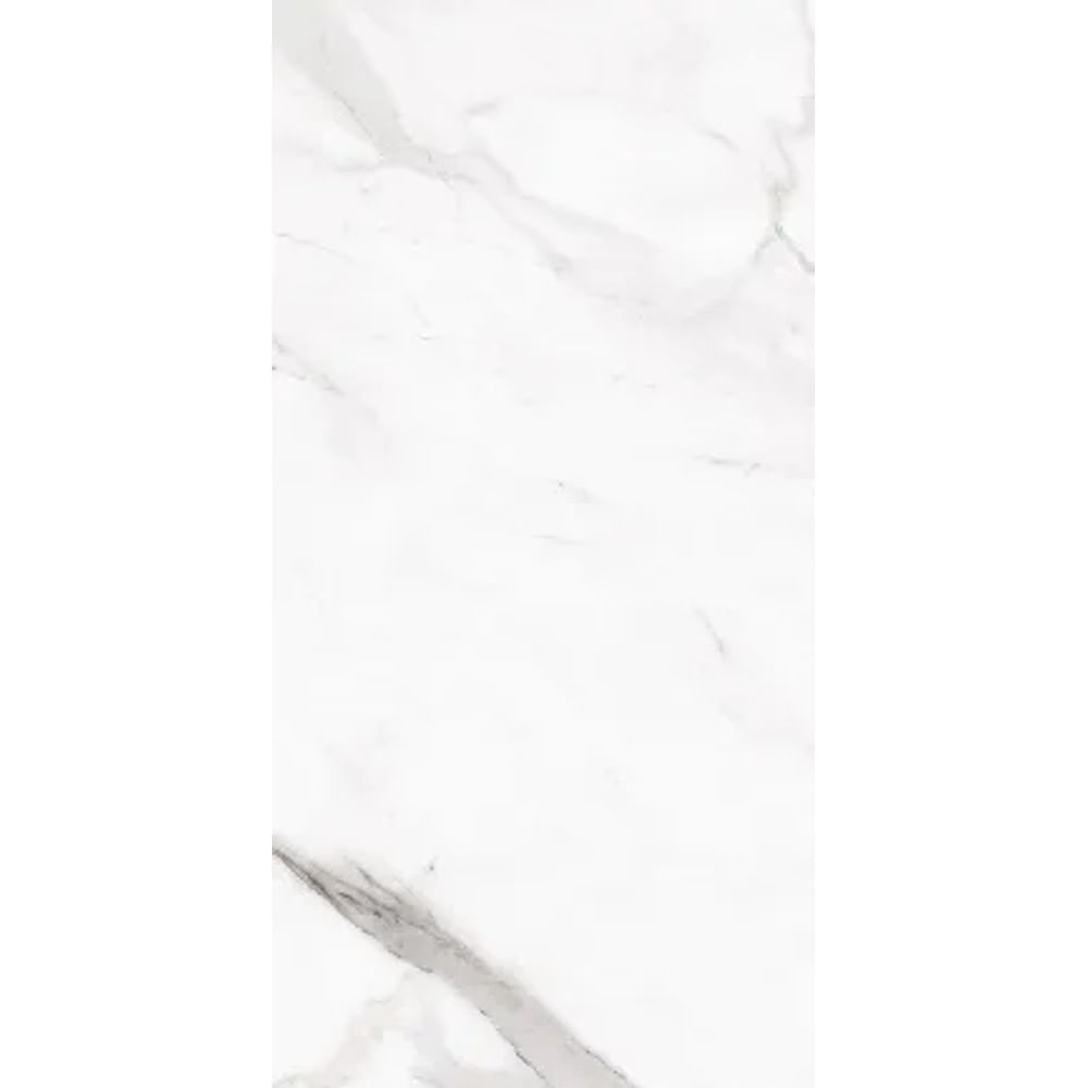 Porcelanato Esmaltado Polido Calacata Altissimo Lux 90x180cm Biancogres 3,2m² Porcelanato Esmaltado Polido 90x180cm Caixa com 3,2 m² Branco Calacata Altissimo Lux Biancogres