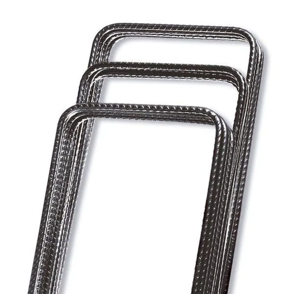 Estribo de Aço CA 60 4,2mm 7x17cm ArcelorMittal Estribo Ca 60 4,20 7 X 17 Arcelormittal