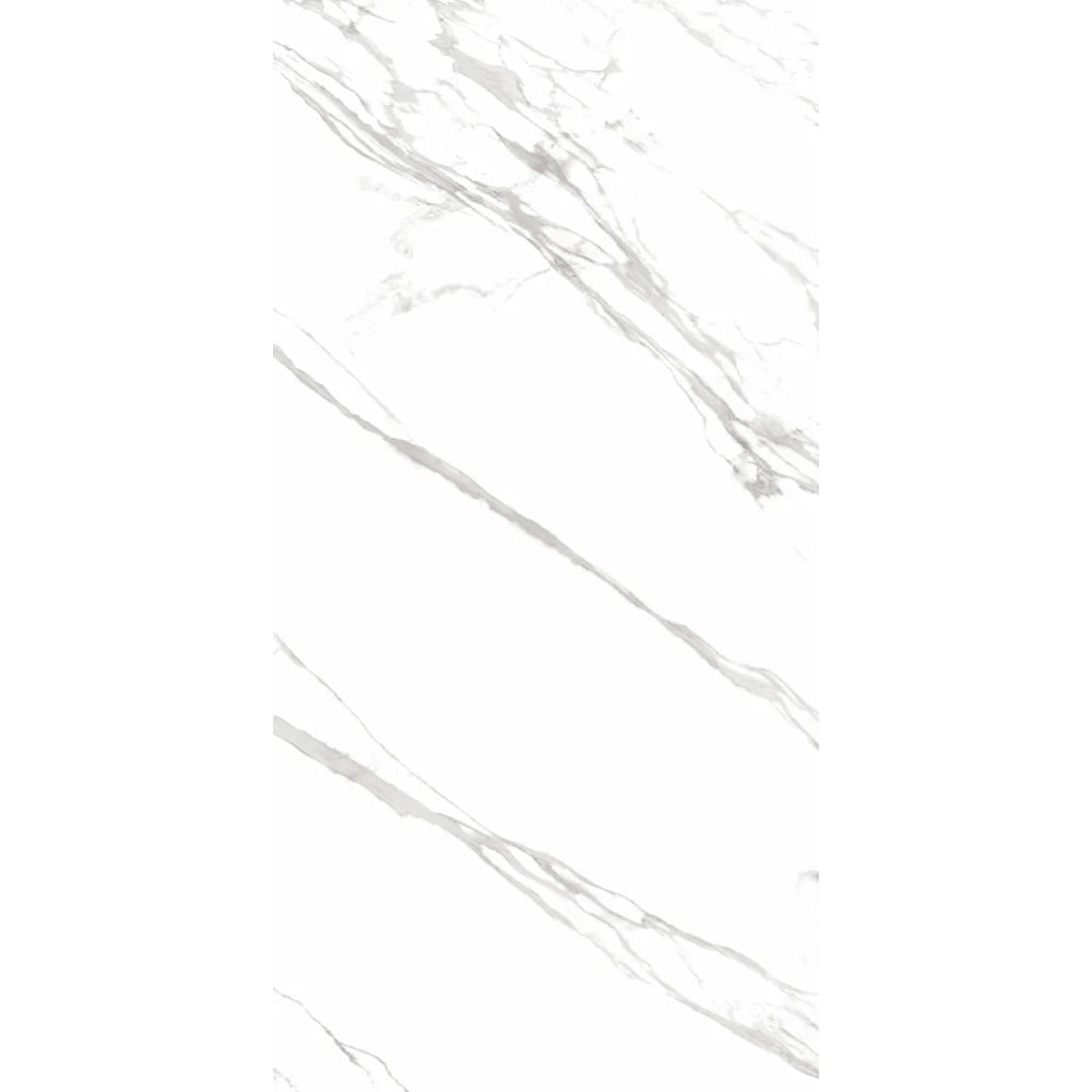 Porcelanato Marmo Branco Polido 120x240cm Retificado Eliane 2,88m² Porcelanato Marmo Branco Polido 120x240cm Retificado Caixa 2,88m² Eliane