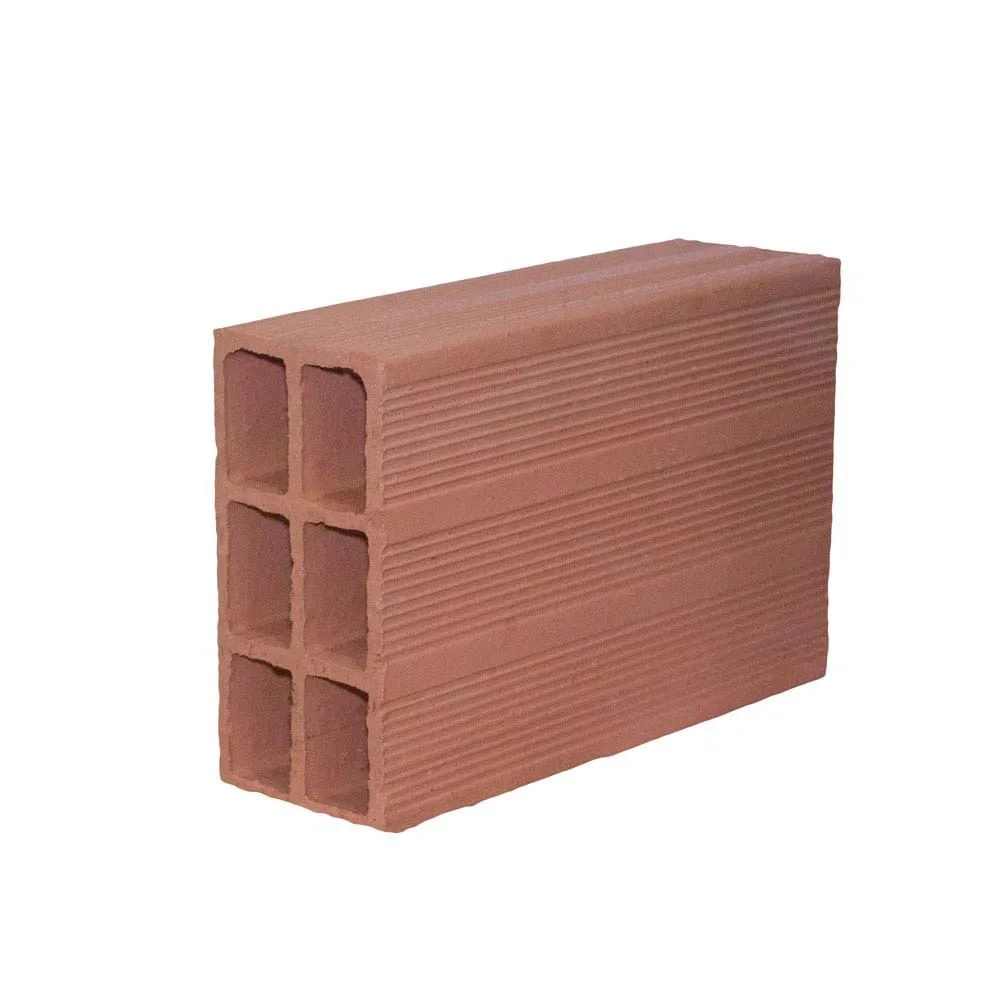 Bloco Cerâmico de Vedação Nova Conquista 11,5x19x29cm Bloco Cerâmico Nova Conquista 11,5x19x29cm Vedação