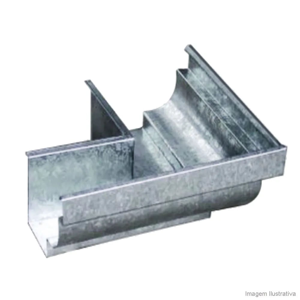 Esquadro Externo para Moldura 33 Calhaforte em Aço Galvanizado Esquadro externo Moldura 33" Calhaforte