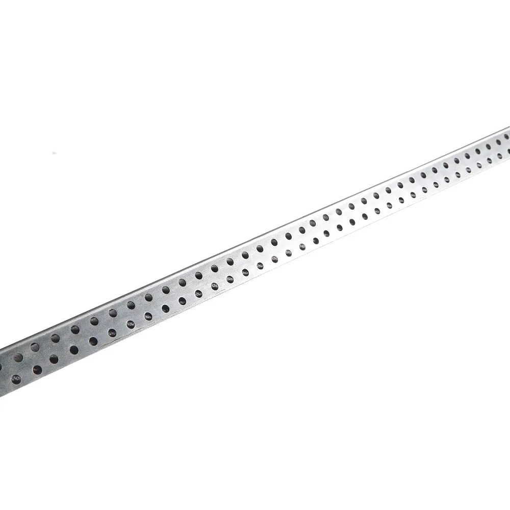 Cantoneira para Drywall Perfurada 300 cm Aço Placo - 10 Peças Cantoneira para Drywall Perfurada 300 cm Aço Placo – Perfil Metálico de Acabamento para Paredes