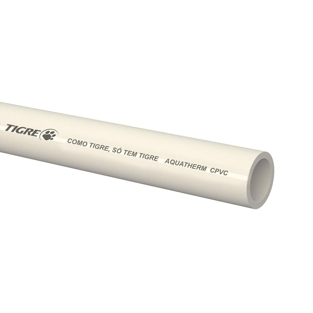 Tubo CPVC Aquatherm 22mm 3m Tigre Tubo CPVC Aquatherm 22mm 7002 Tigre