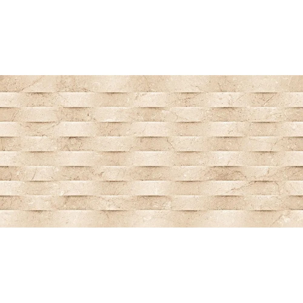 Revestimento Cambury Plus Bege Esmaltado 38x75cm 2m² Royal Grés Revestimento Cambury Plus Bege Esmaltado 38X75cm Caixa com 2,00 m² Brilhante Bold Royal Grés