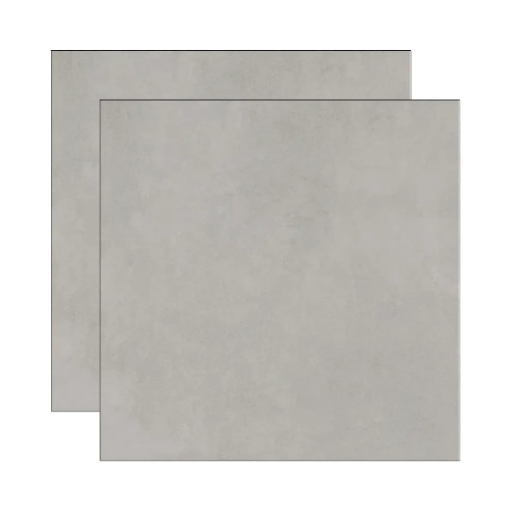 Porcelanato Concrete Gray Acetinado 120x120cm Retificado Roca 2,85m² Porcelanato Concrete Gray Acetinado 119,5X119,5cm Caixa com 2,85 m² Mate Retificado Roca