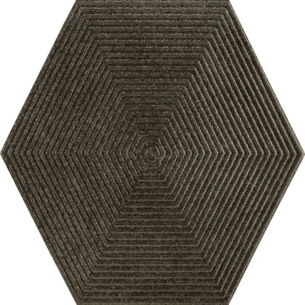 Revestimento Love Hexagonal Steel Gray Mix 17,4x17,4cm Portinari Porcelanato Love Hexagonal 17,4x17,4cm (Caixa c/ 0,26m²) Steel Gray Mix Portinari