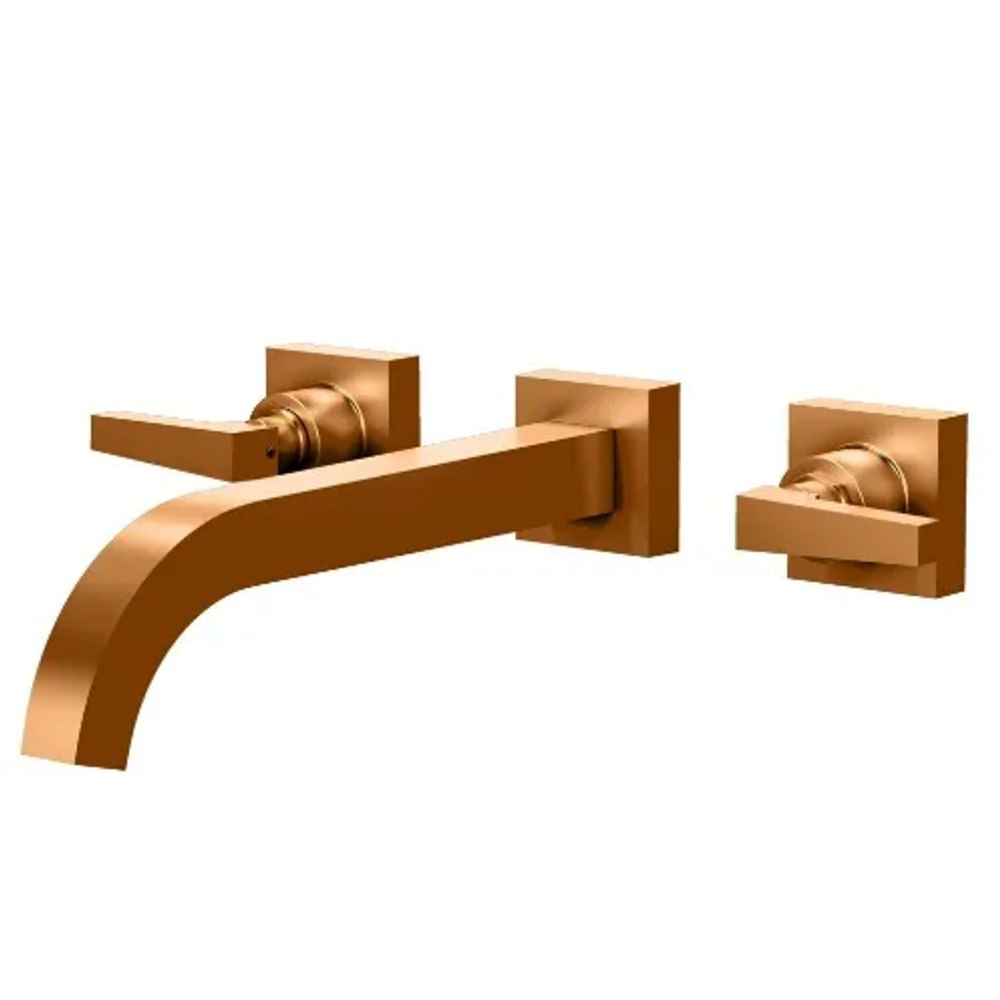 Misturador para Lavatório de Parede Bella Clássica Fani Rosso Vecchio Misturador Bella Clássica p/ Lavatório de Parede Rosso Vecchio Fani