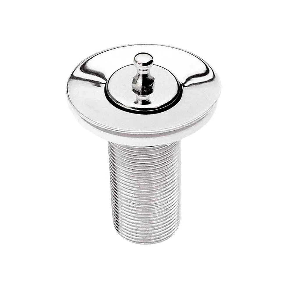 Válvula de Escoamento para Lavatório Esteves sem Ladrão 2.3/8"x1" Cromada Válvula de Escoamento Esteves para Lavatório sem Ladrão 2.3/8"x1" Cromado