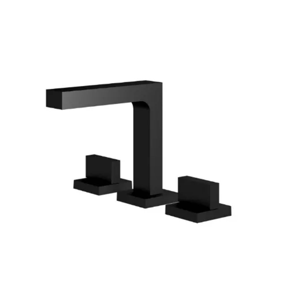 Misturador para Lavatório de Mesa Bica Alta Horus Fani Preto Fosco Misturador Horus p/ Lavatório de Mesa Bica Alta Fani