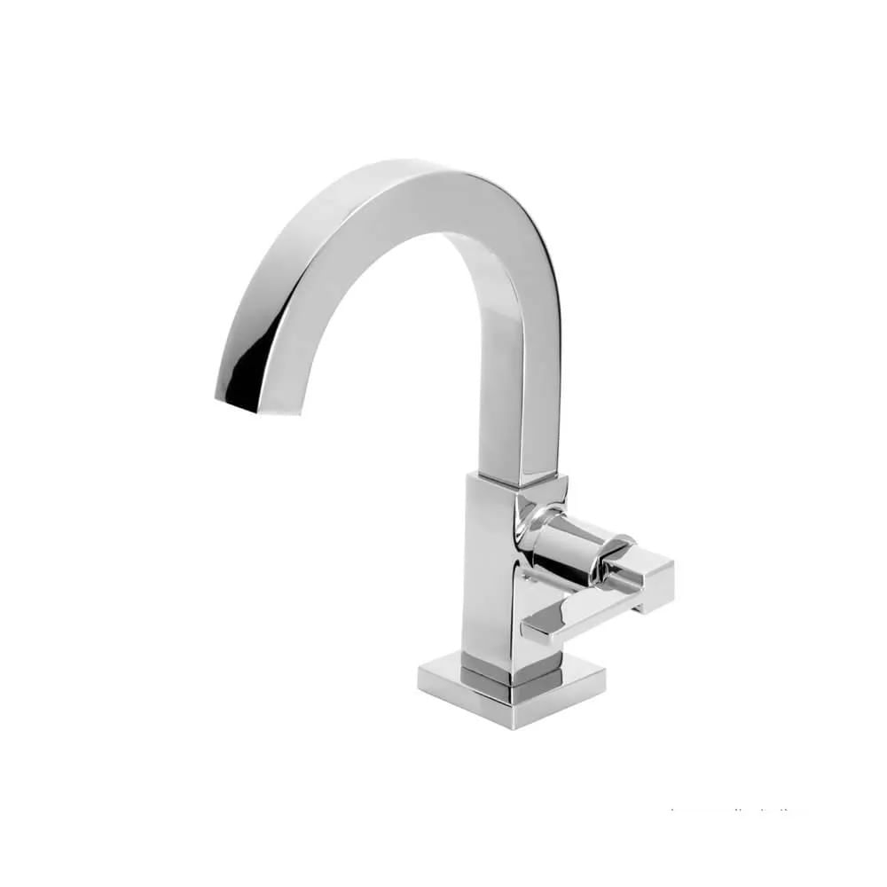 Torneira de Mesa para Lavatório Elite Bica Alta Cromada Celite Torneira de mesa para lavatório bica alta Elite cromada Celite