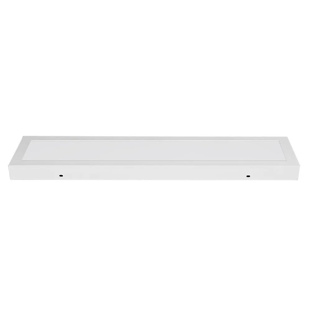 Painel LED Sobrepor Retangular 620x150mm 20W 6500K Bivolt Blumenau Painel Led Sobrepor Retangular Alumínio 620X150Mm Bivolt 20W 6500K Branco Blumenal