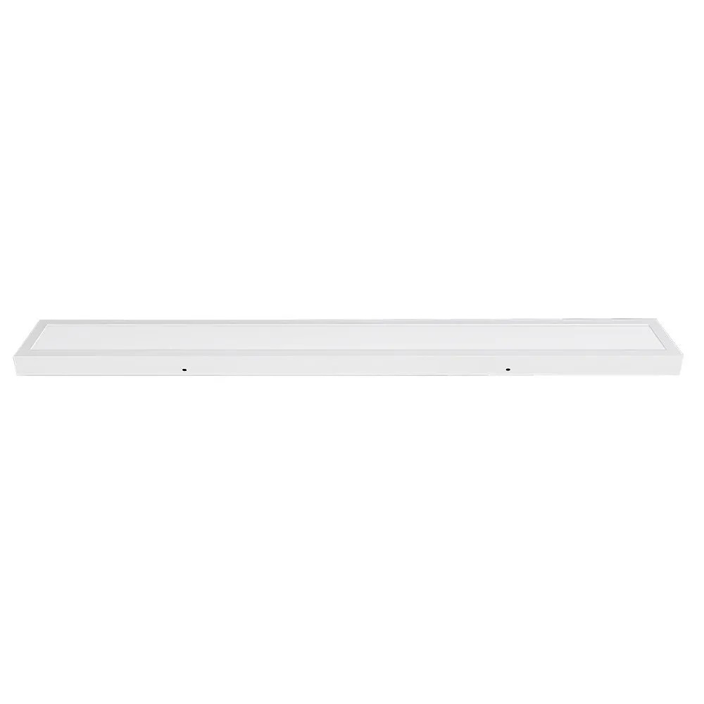 Painel LED Sobrepor Retangular 36W 4100K 124x15cm Bivolt Blumenau Painel Led Sobrepor Retangular Alumínio 1240X150Mm Bivolt 36W 4100K Branco Blumenal