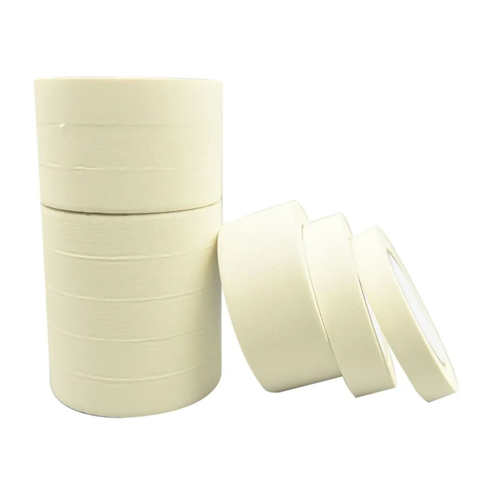 Kit 5 Fitas Crepe Royal Color 24mm x 50m Fita Crepe 5 Unidades 24mmx50m Royal Color