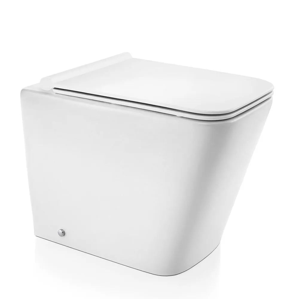 Kit Vaso Sanitário Convencional Docol Vougan Branco com Assento e Kit de Fixação Kit Vaso Sanitário Convencional Vougan Branca Docol