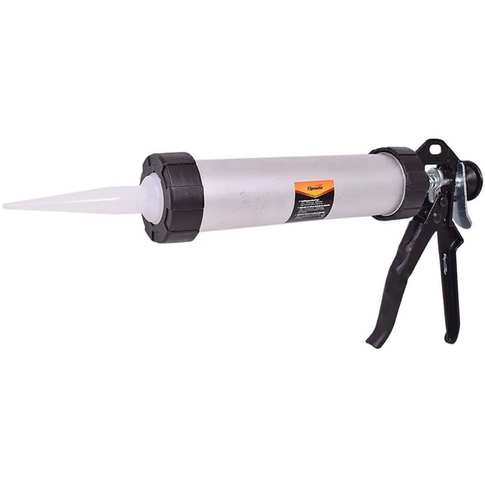 Aplicador de Silicone Fechado de Alumínio 400ml Sparta Aplicador De Silicone Fechado De Aluminio, 400 Ml//Sparta