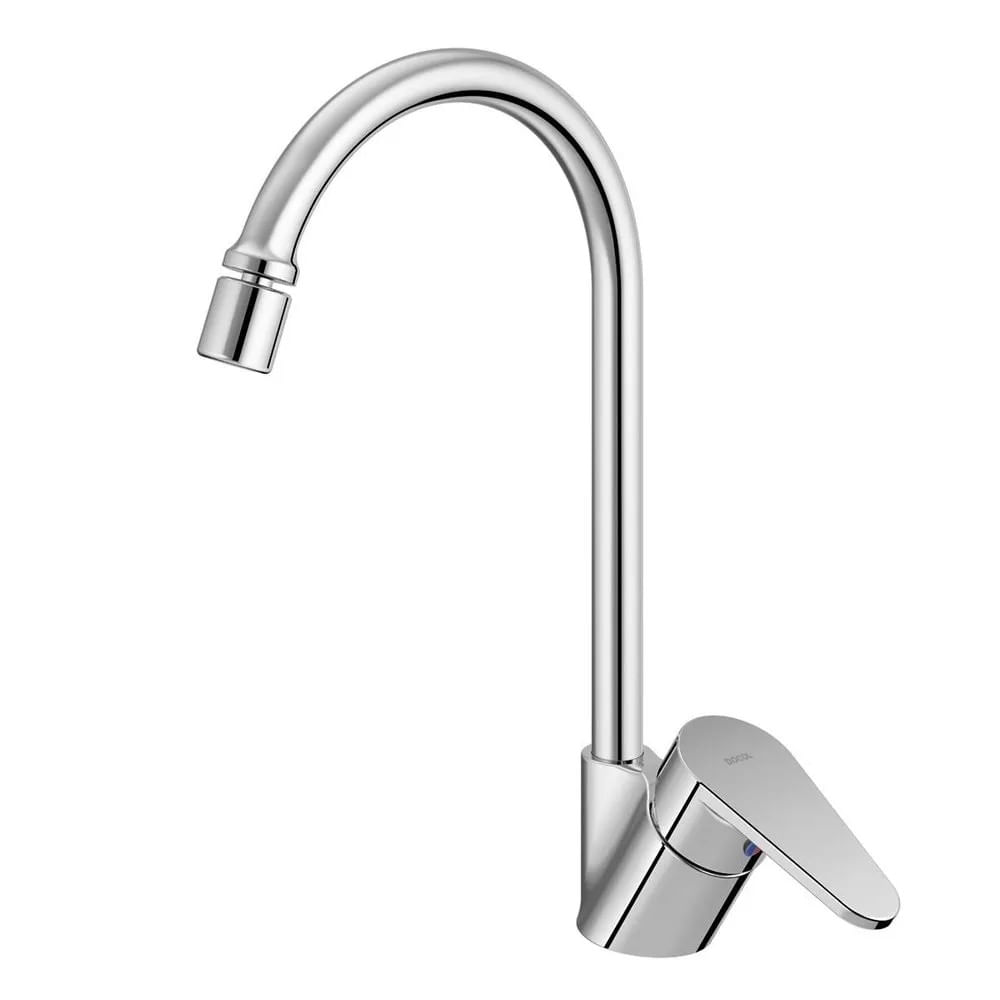 Misturador Monocomando para Cozinha Docol Gali Cromado de Mesa Monocomando Para Cozinha Gali Docol