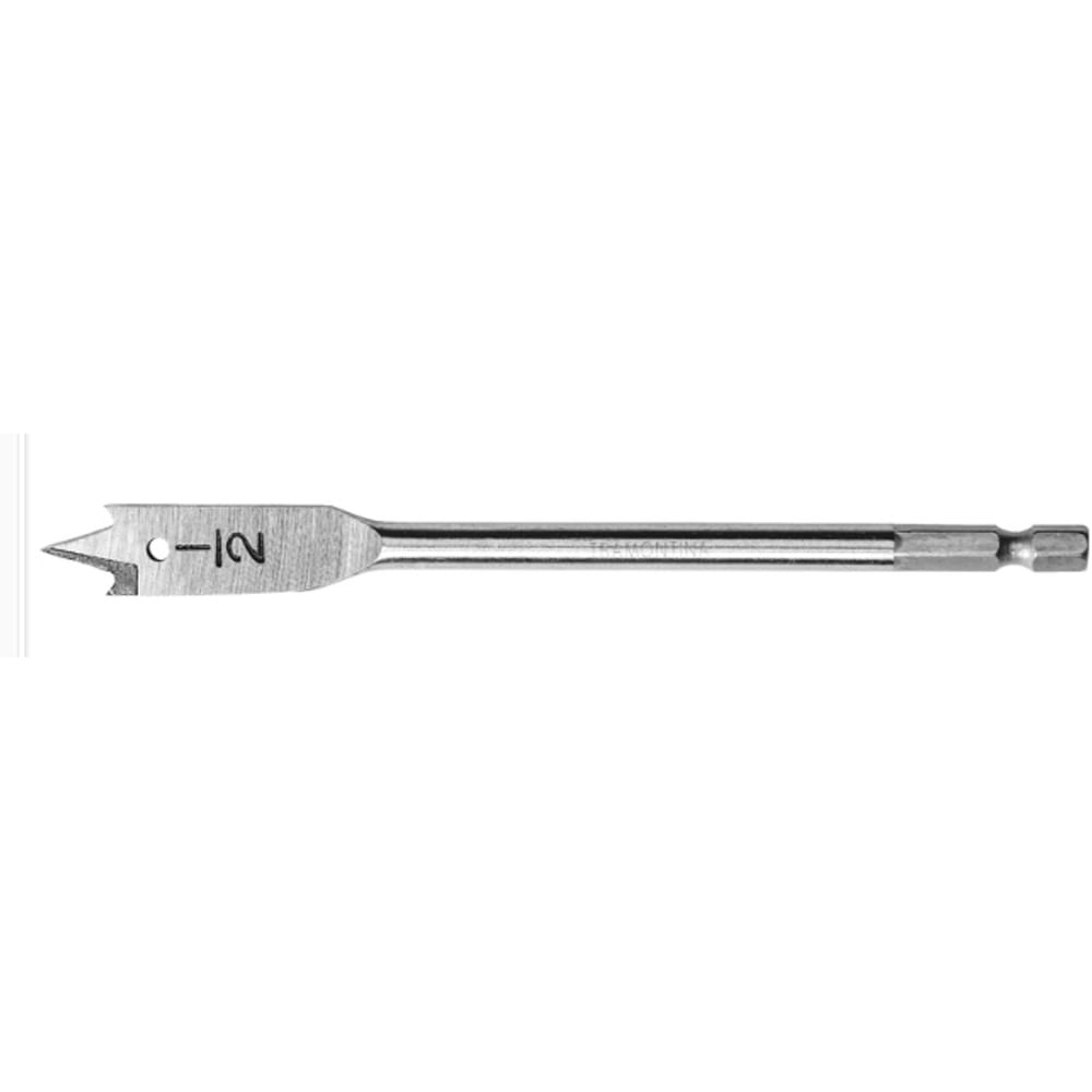 Broca Chata para Madeira 1/2 Pol x 150mm com Encaixe Rápido 1/4 Tramontina Master Broca Para Madeira Ponta Chata 1/2 X 150mm Corpo Em aço Especial Haste Encaixe Rápido 1/4 43144105