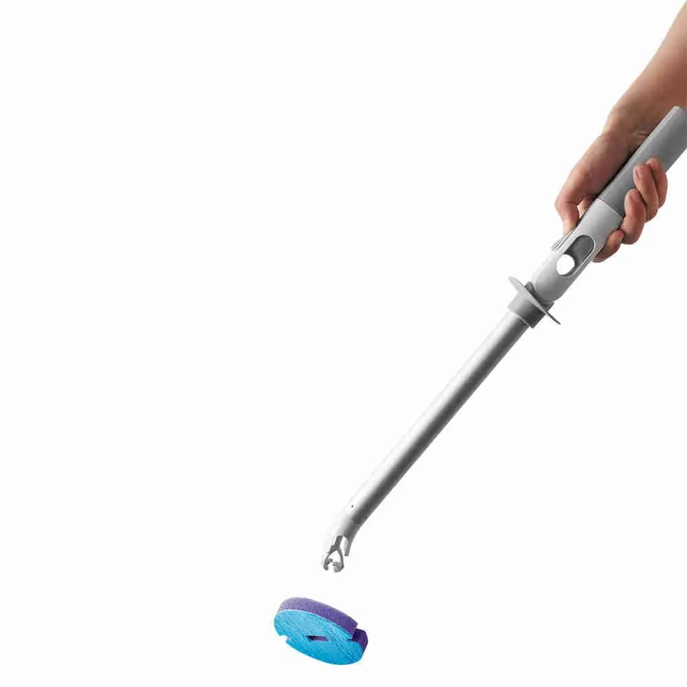 Escova Sanitária com 10 Refis Descartáveis Flash Limp Escova Sanitaria Com Refil Descartavel Flash Limp