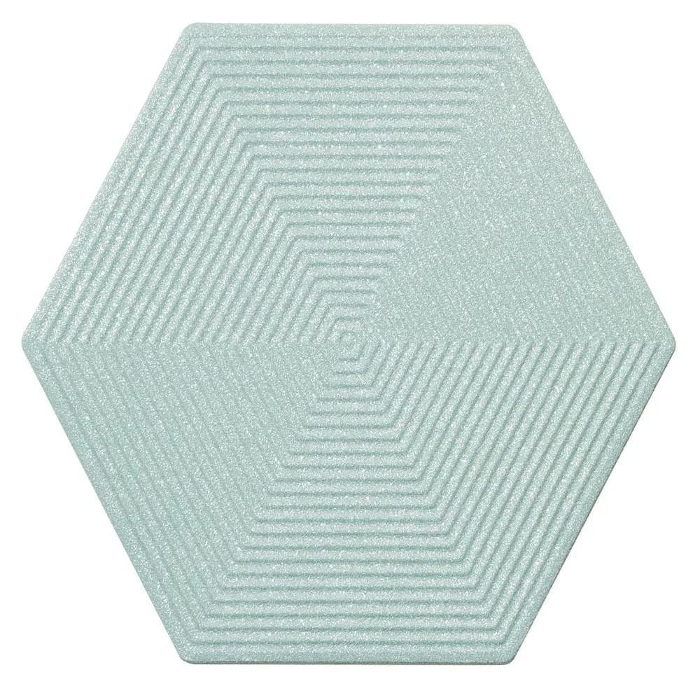 Porcelanato Hexagonal Portinari Love Hexa BL Azul 20x20cm Retificado Brilhante - Caixa 10 Unidades Porcelanato Portinari Love Hexa BL brilhante retificado azul - Caixa com 10 unida