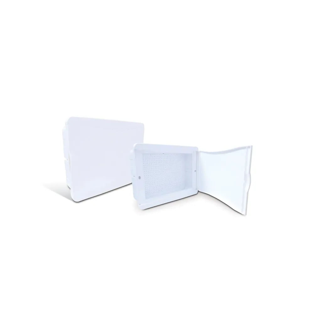 Quadro de Conectividade VDI Steck Diamant Box 280x370x104mm Branca Quadro Conectividade 280x370x104 5mm Diamant Box Vdi Branca Steck