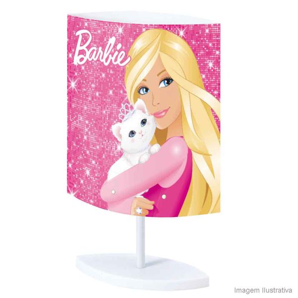 Abajur oval Barbie 40W Startec