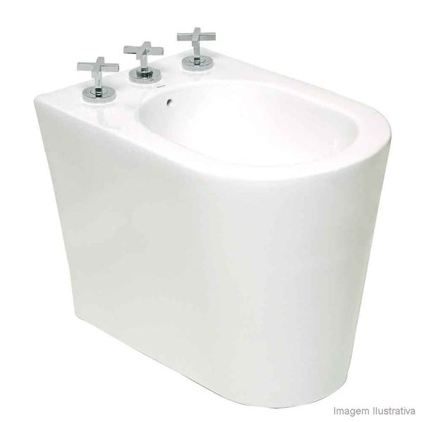 Bidê 3 Furos Lk Branco Deca