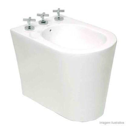 Bidê com 3 furos gelo Deca