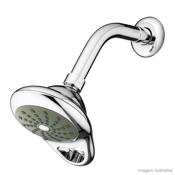 Ducha Loren Roma 7012 C16 cromado Lorenzetti