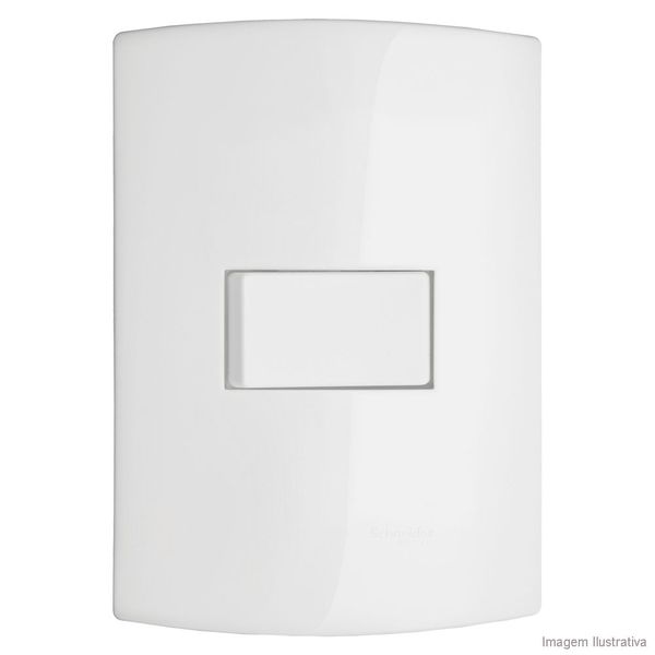 Interruptor simples com placa Lumen Schneider