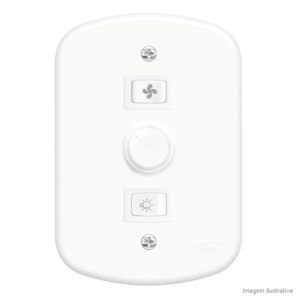 Controle para ventilador Blanc 127V Fame