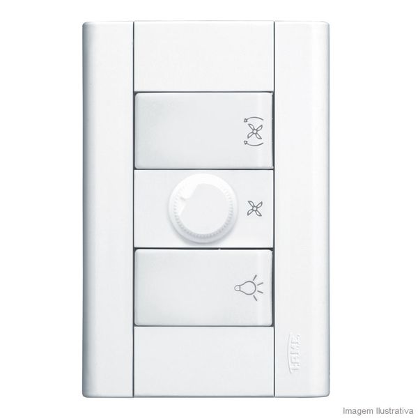 Controle para ventilador com placa Modulare 127V Fame