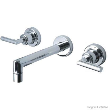 Misturador para lavatório de parede Izy Plus 1878 C24 cromado Deca