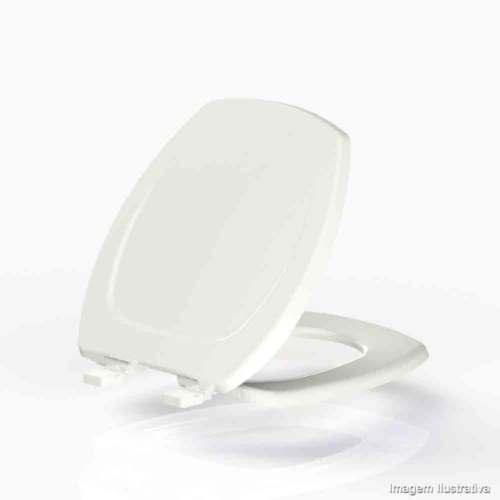 Assento sanitário com slow close termofixo Thema biscuit Tupan - ENCOMENDA