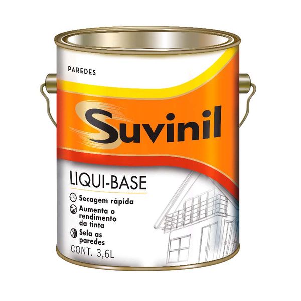 Base Líquida Complemento Para Paredes Liqui-Base Interior 3,6L Suvinil