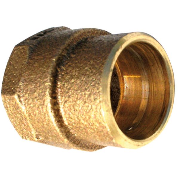 Conector fêmea 22x3/4" bronze R02 Eluma