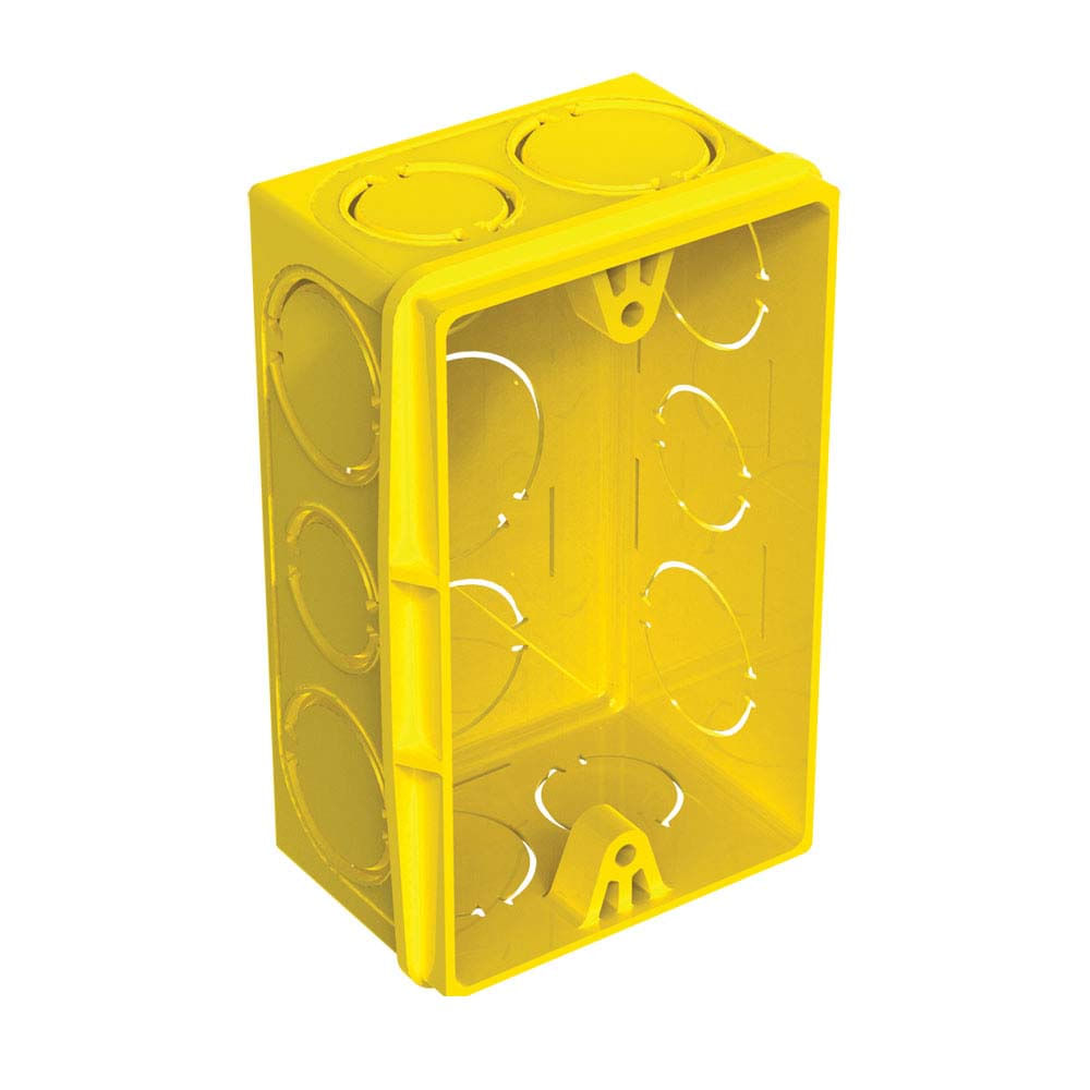 Caixas de passagem: Conheça os tipos e como devem ser usados 7 Caixa de luz retangular 4x2 Tigreflex CB Tigre