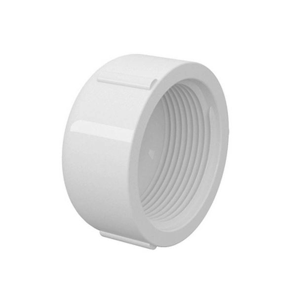 Cap Com Rosca 1/2" Branco Tigre
