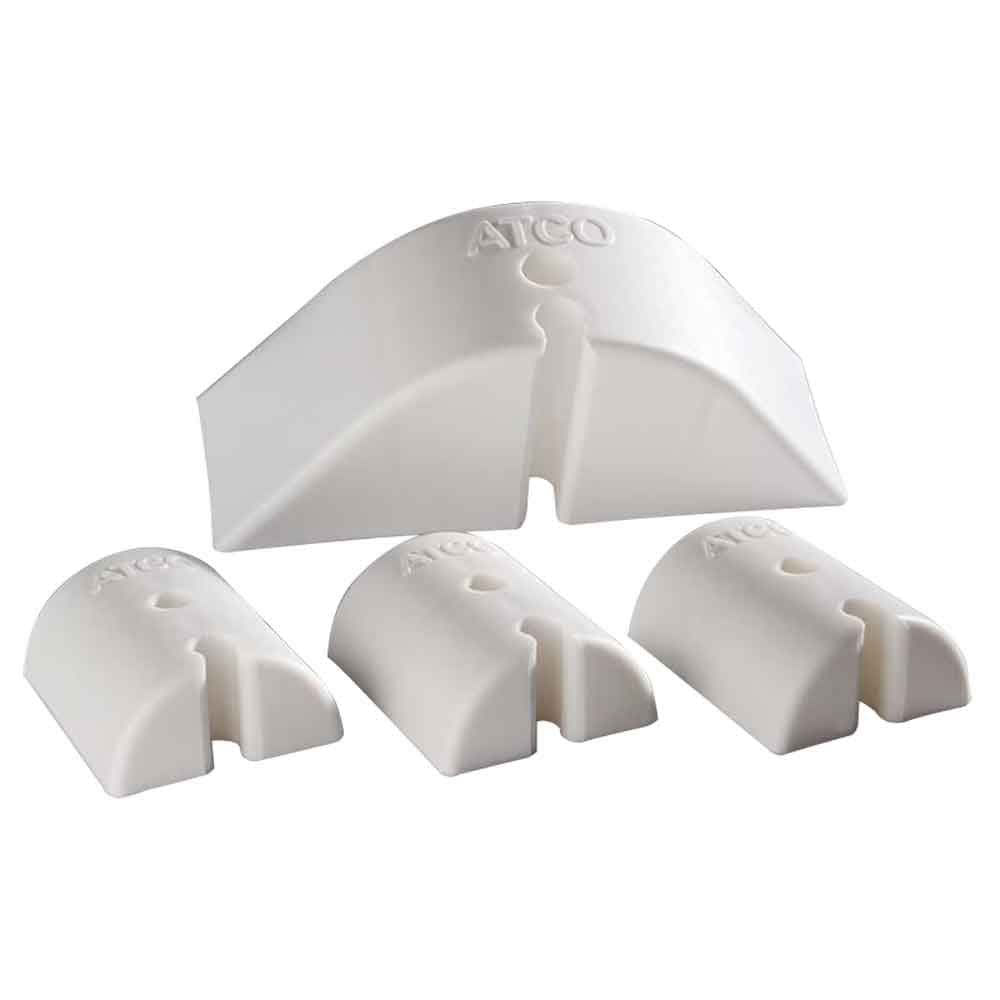 Conheça os tipos de telha de PVC e seus principais usos 11 Calco para telha plastica fibrotex 7x5x21cm Atco