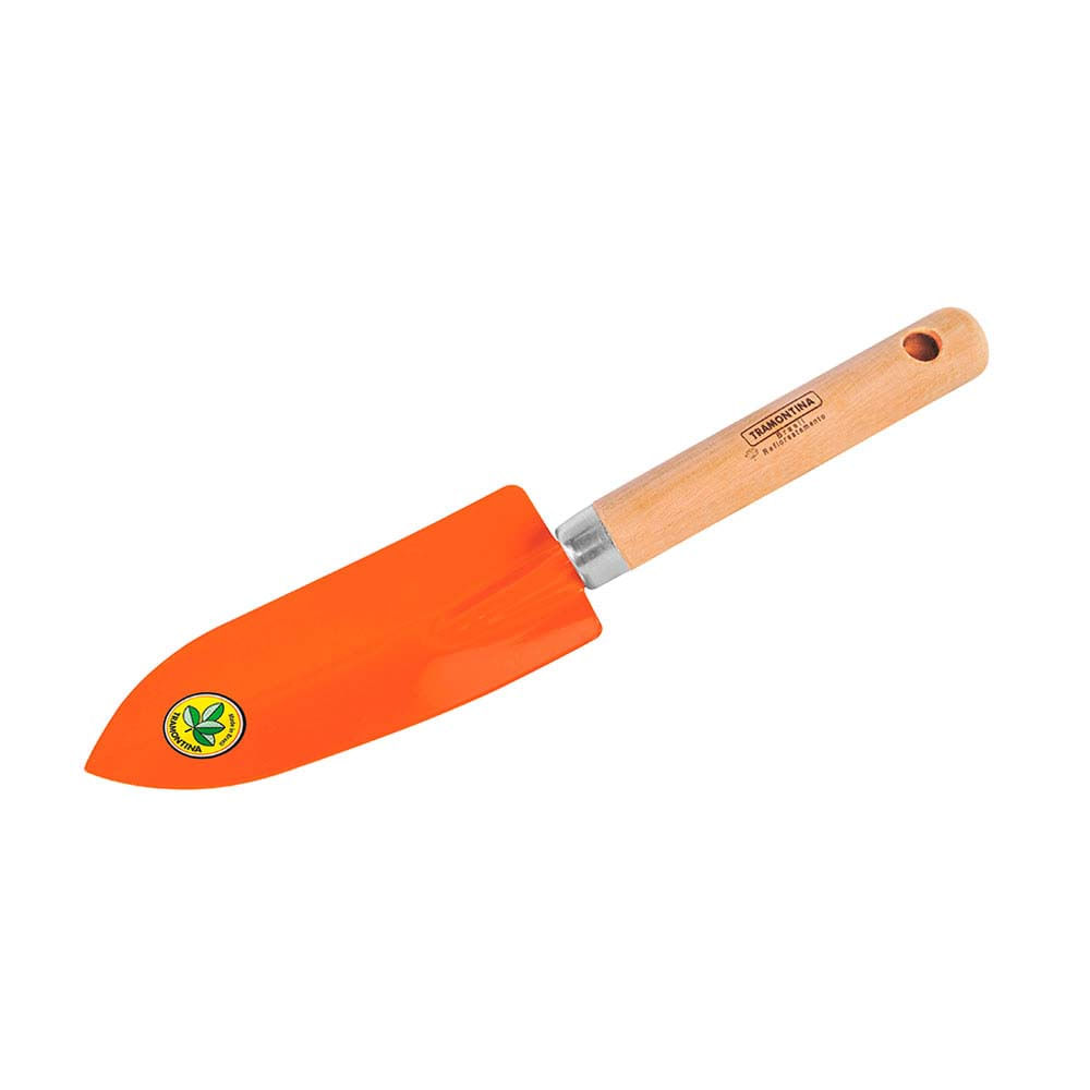 Veja 4 dicas para montar uma horta em casa sem dificuldades 13 Pazinha estreita com cabo de madeira 77908 001 Tramontina