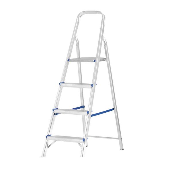 Escada de alumínio 4 degraus 1,43cm Alustep