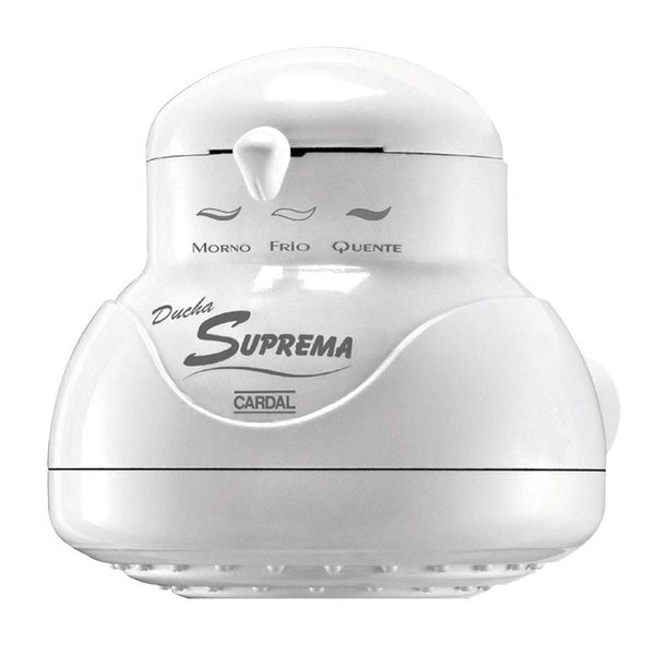 Chuveiro elétrico Suprema 127V branco Cardal